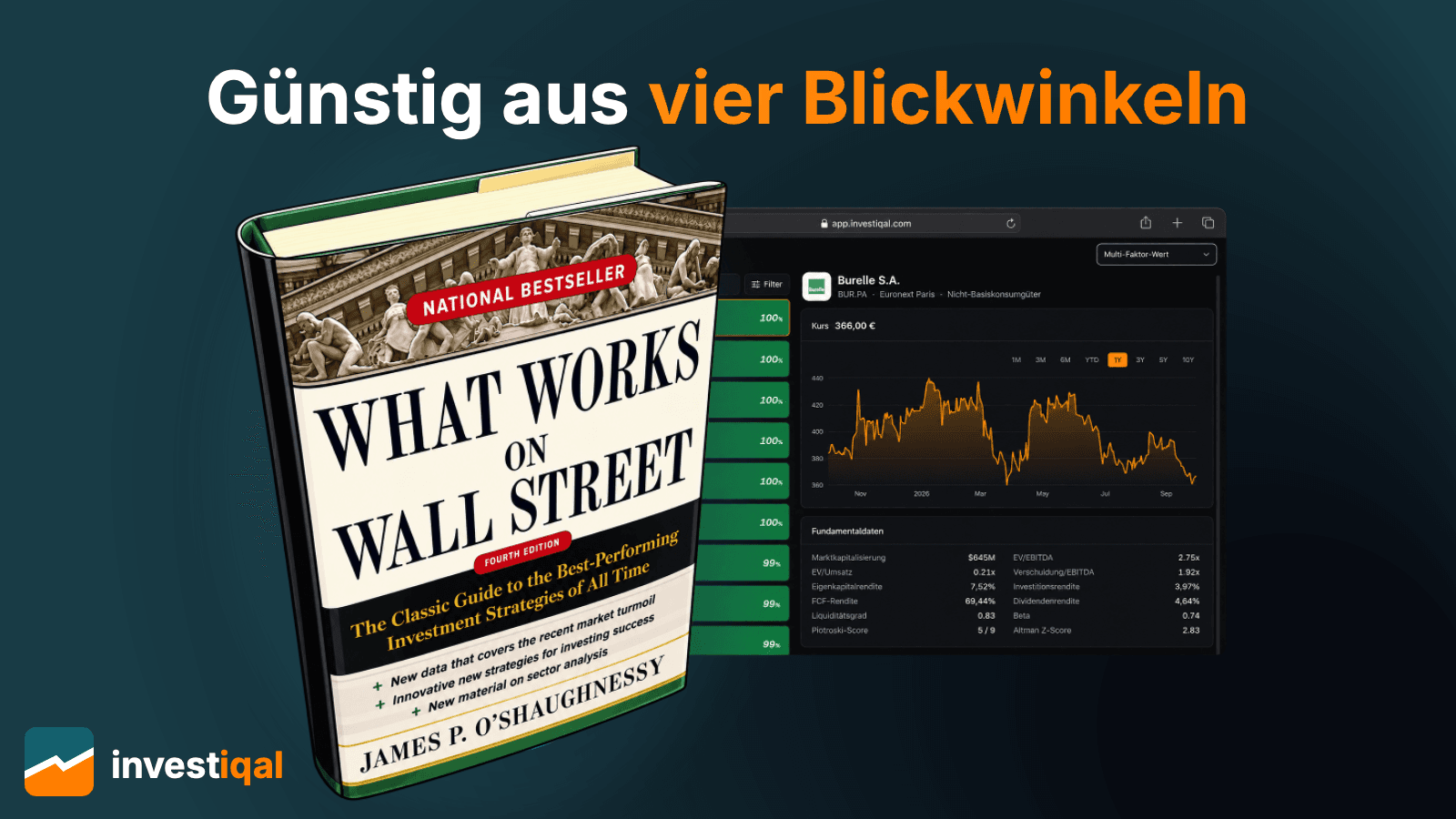 Multi-Faktor-Wert: Warum eine Kennzahl allein nicht reicht